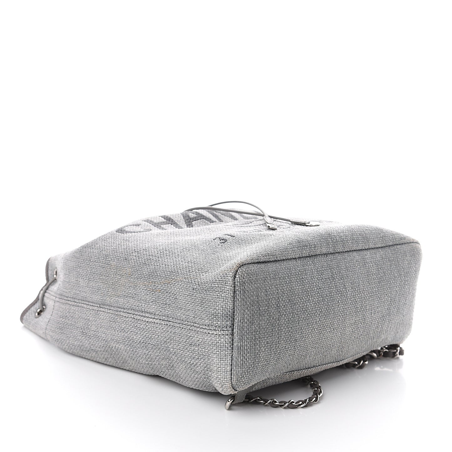 Canvas Large Deauville Backpack Grey