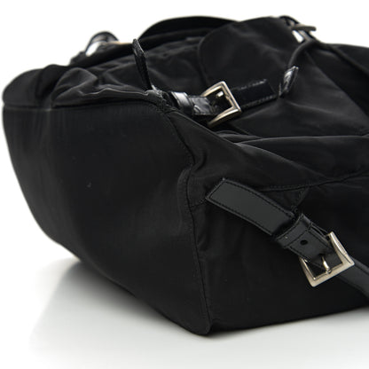 Prada Nylon Vela Medium Backpack Black 8 of 9