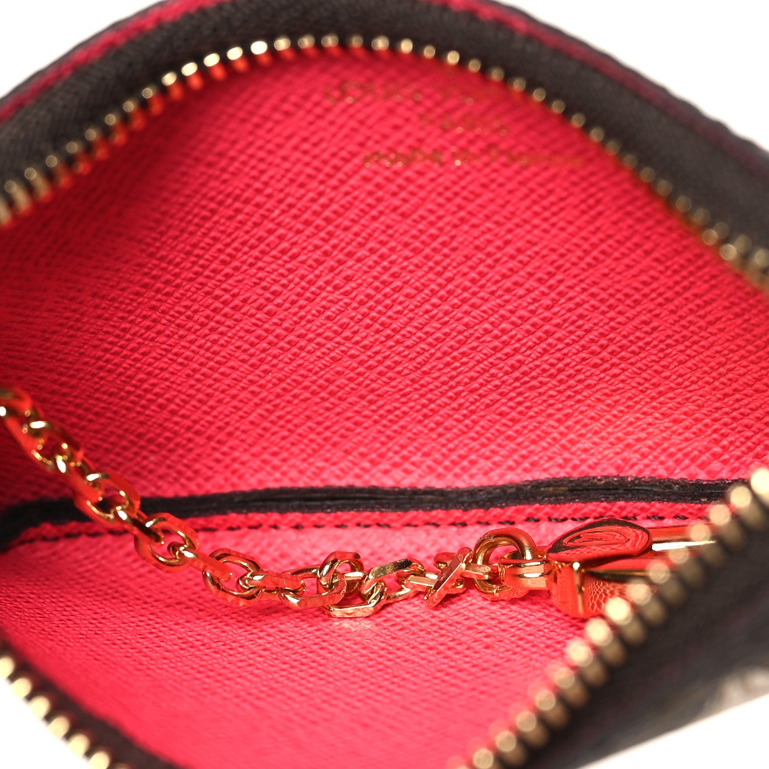 Louis Vuitton Monogram 2023 Christmas Animation Sailing Vivienne Key Pouch Dragonfruit Pink 5 of 8