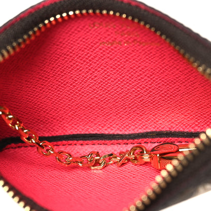 Louis Vuitton Monogram 2023 Christmas Animation Sailing Vivienne Key Pouch Dragonfruit Pink 5 of 8