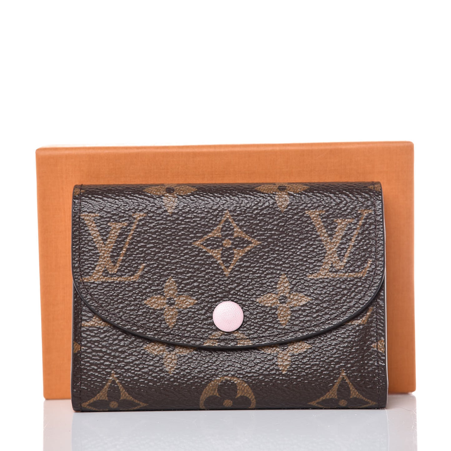 Monogram Rosalie Coin Purse Rose Ballerine