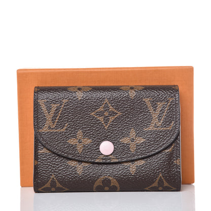 Louis Vuitton Monogram Rosalie Coin Purse Rose Ballerine 8 of 9