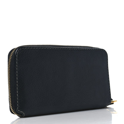 Chloe Grained Calfskin Marcie Long Zip Around Wallet Black 3 of 9