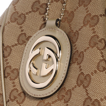 Gucci Monogram Large Sukey Tote Beige Champagne 5 of 9