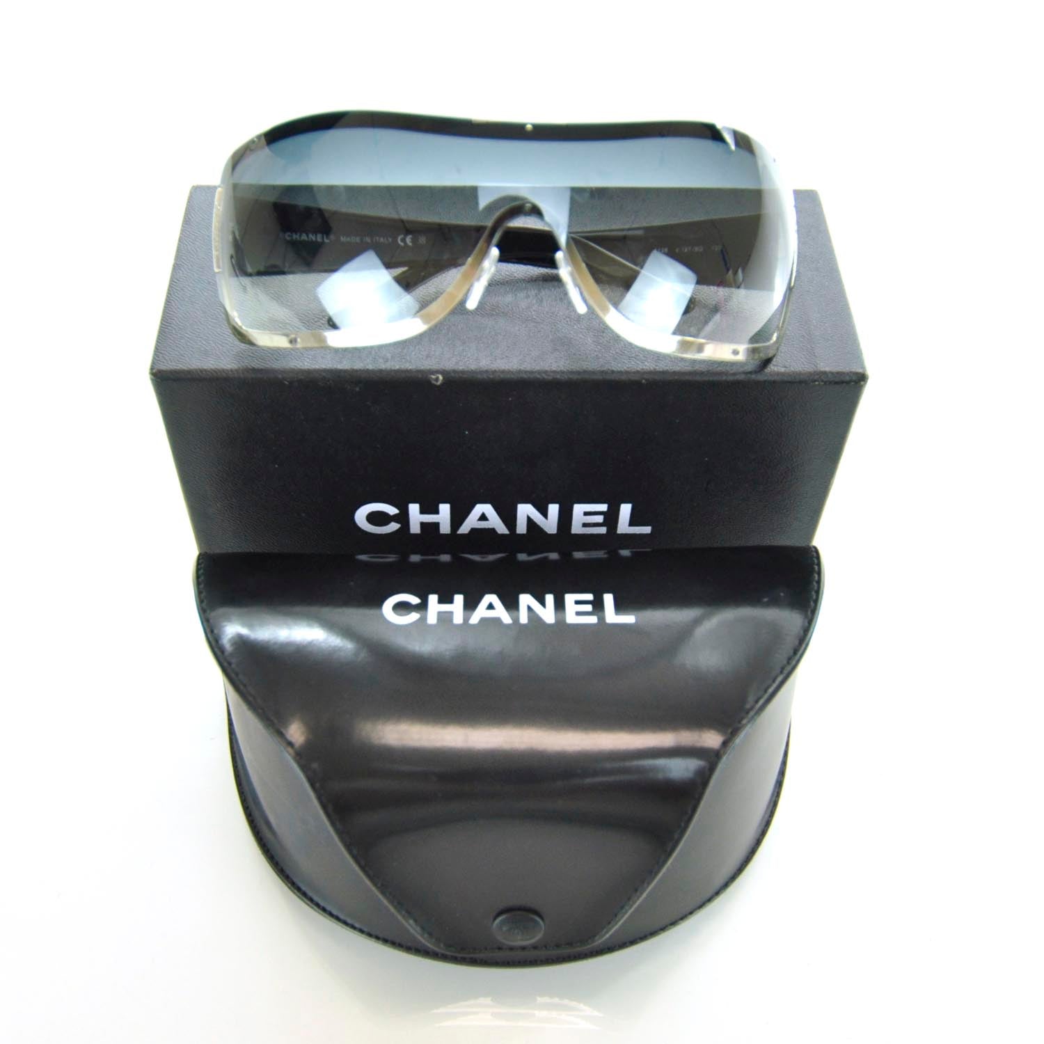Chanel Quilted Sunglasses 4126 Black 8 of 8