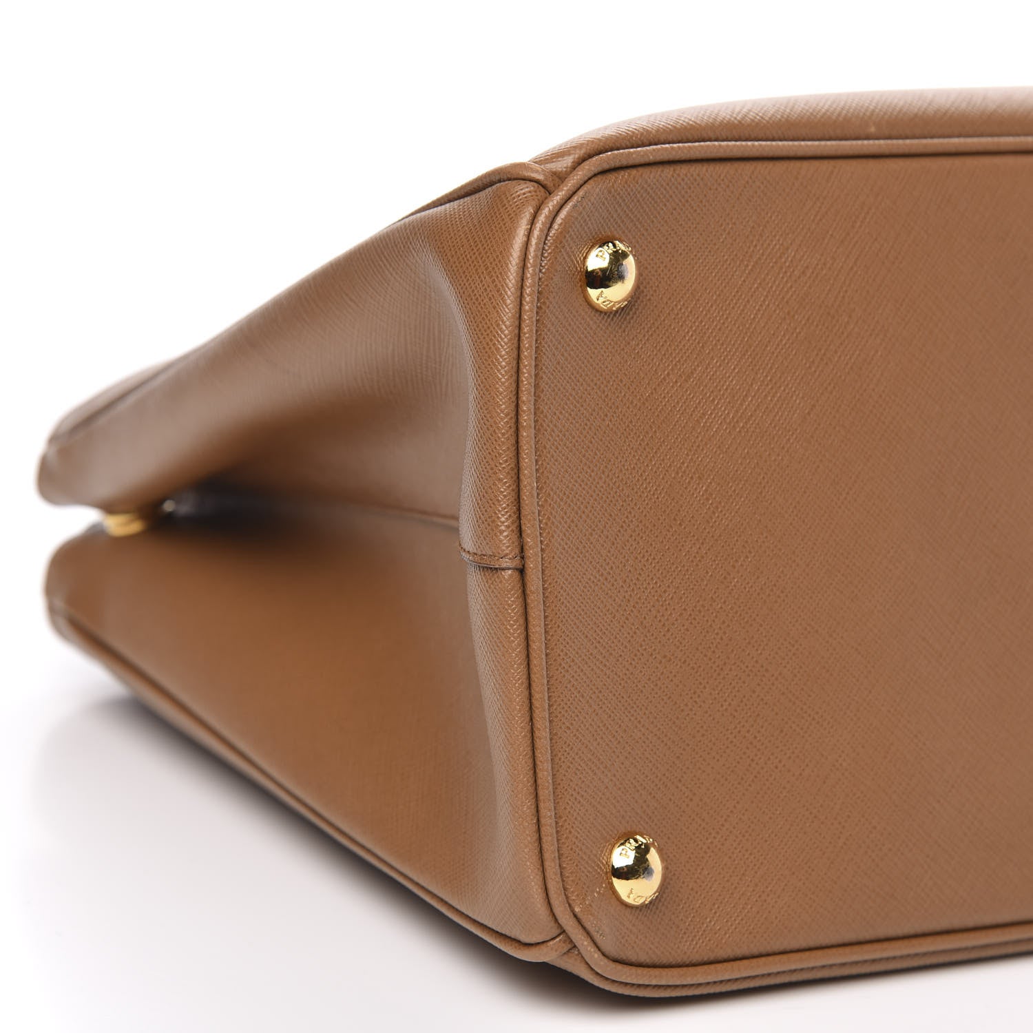 Prada Saffiano Lux Medium Tote Caramel 9 of 12