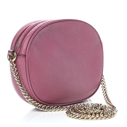 Gucci Cellarius Calfskin Mini Soho Chain Bag Peonia Flower 2 of 4