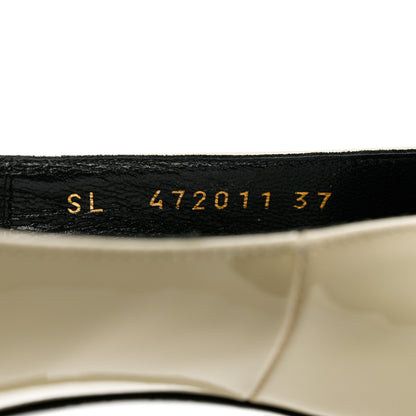 Saint Laurent Patent Opyum 110 Pumps 37 Neutro 6 of 10