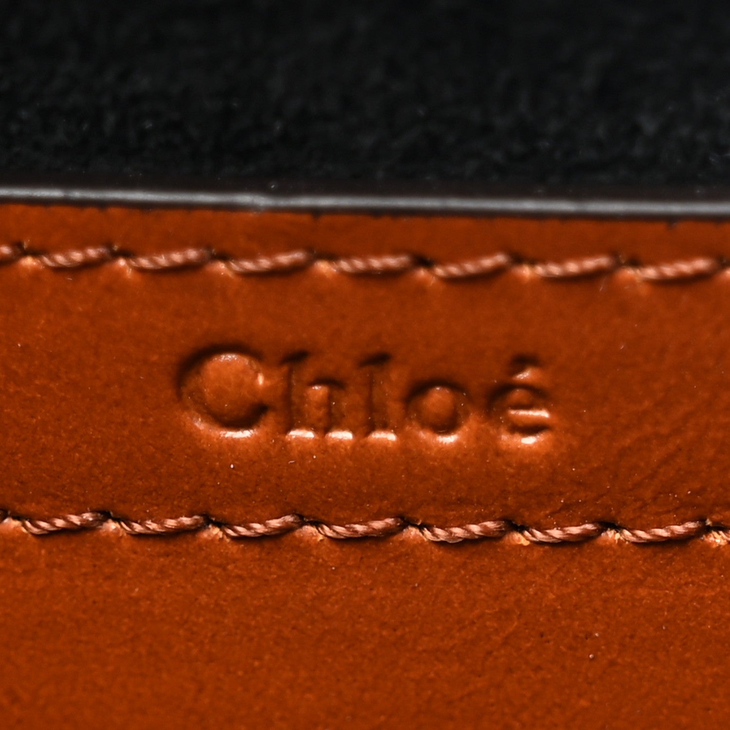 Chloe Shiny Calfskin Small Marcie Saddle Bag Clay Brown 6 of 11