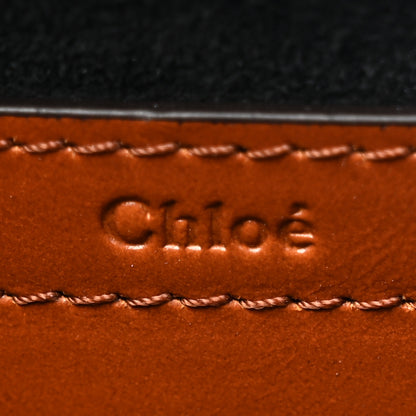 Chloe Shiny Calfskin Small Marcie Saddle Bag Clay Brown 6 of 11