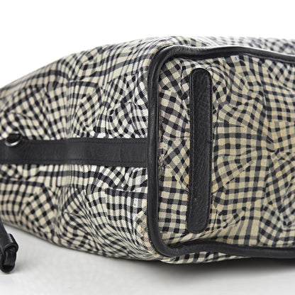 MCM Visetos Medium Liz Reversible Shopper Tote Black 14 of 28