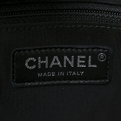 Chanel Caviar Quilted Large Urban Companion Top Handle Shopping Tote Black 6 of 10
