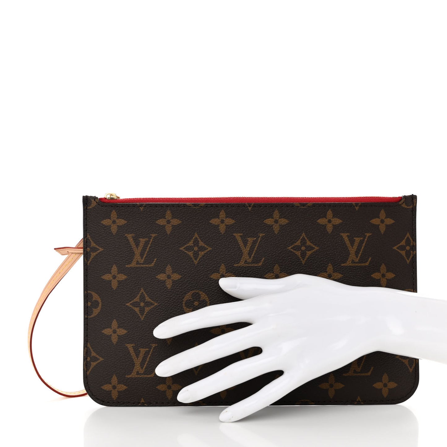 Monogram Neverfull MM GM Pochette Cherry