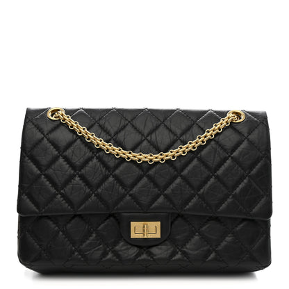 Chanel Aged Calfskin Quilted 2.55 Reissue 226 Flap Black 1 of 11