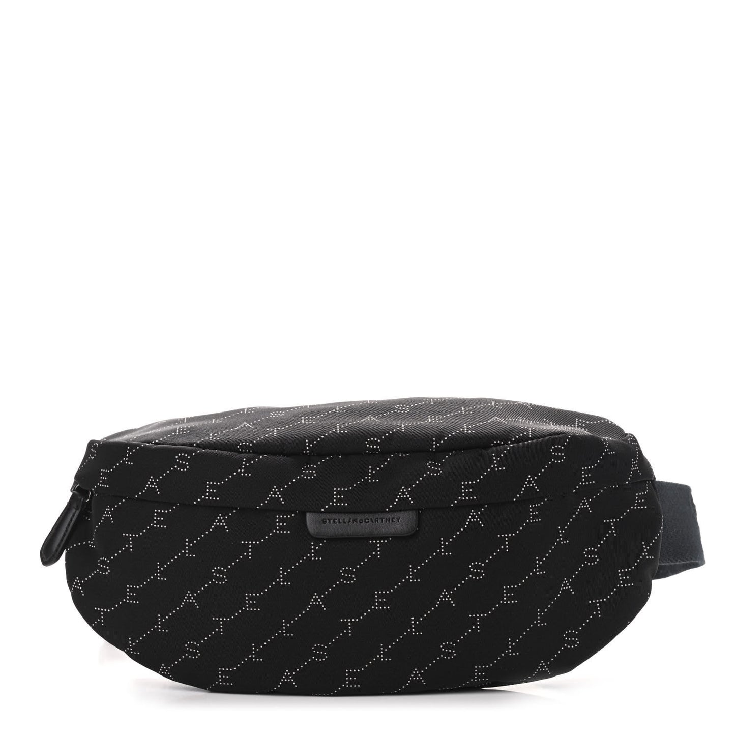Eco Padded Nylon Logo Falabella Bum Bag Black