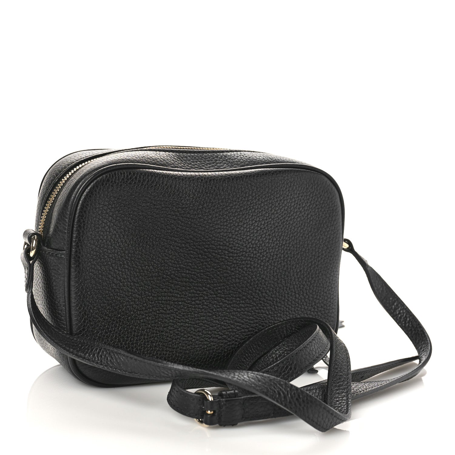 Gucci Pebbled Calfskin Small Soho Disco Bag Black 3 of 9