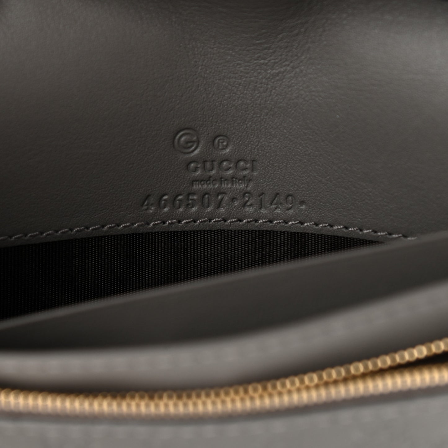 Soft Microguccissima Crossbody Wallet Loess