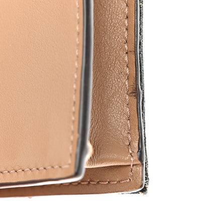 Fendi Fabric Jacquard FF 1974 Small Wallet Tobacco Moro 8 of 9
