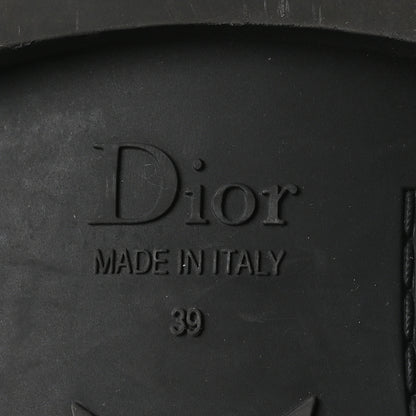 Christian Dior Shiny Technical Fabric Oblique Dio(r)evolution Slide Sandals 39 Black 7 of 8