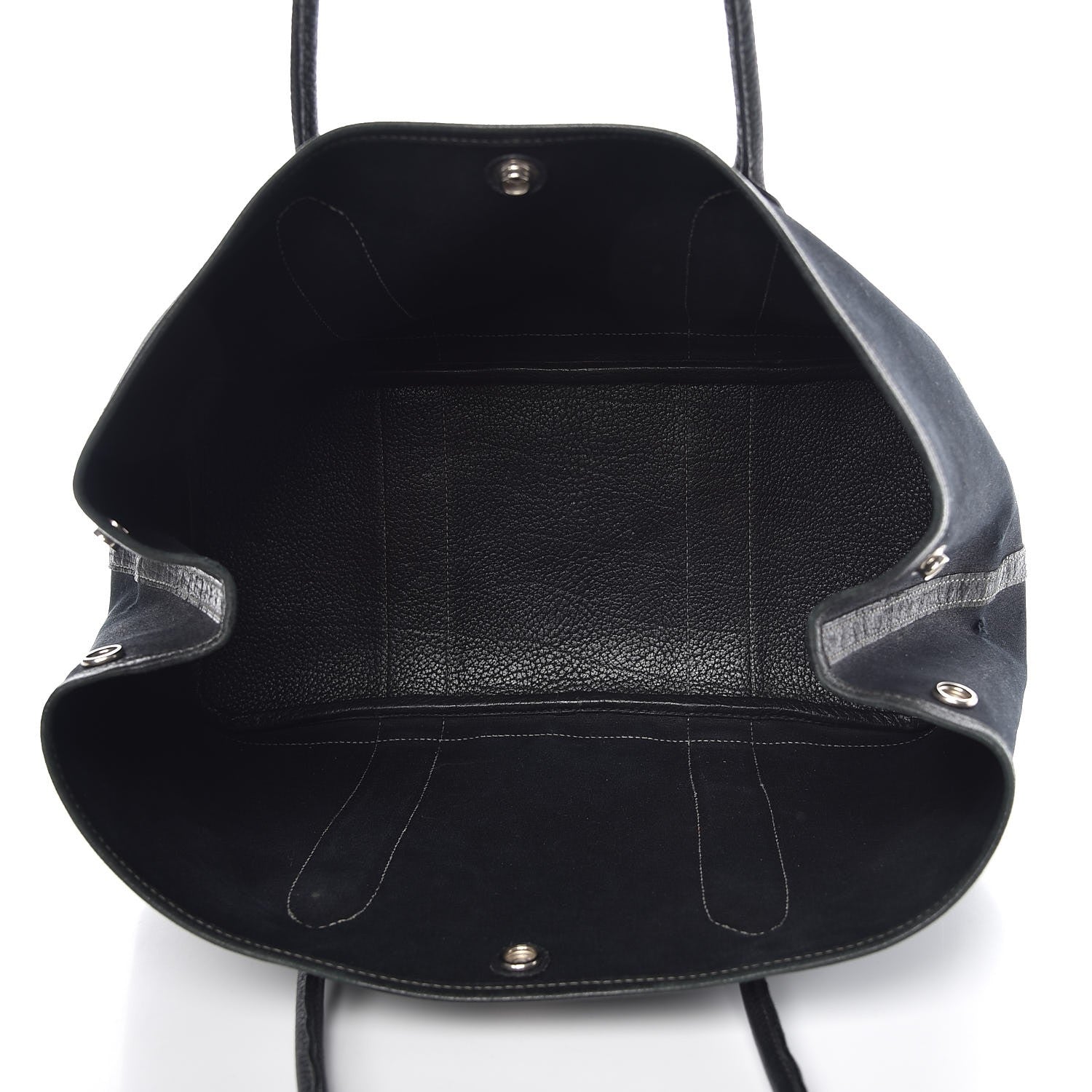 Hermes Toile Negonda Garden Party Tote 36 MM Black 5 of 12