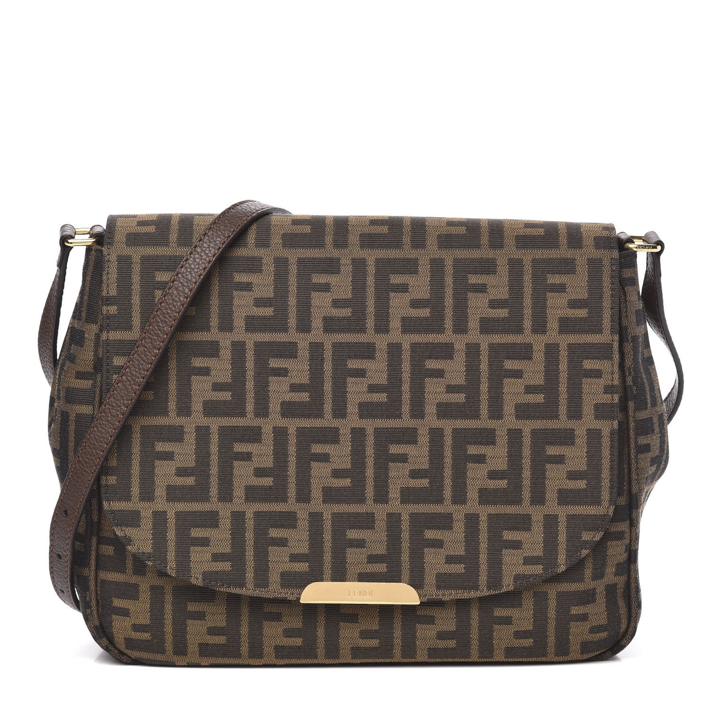 Zucca Vitello Artic Messenger Bag Tobacco Castagna