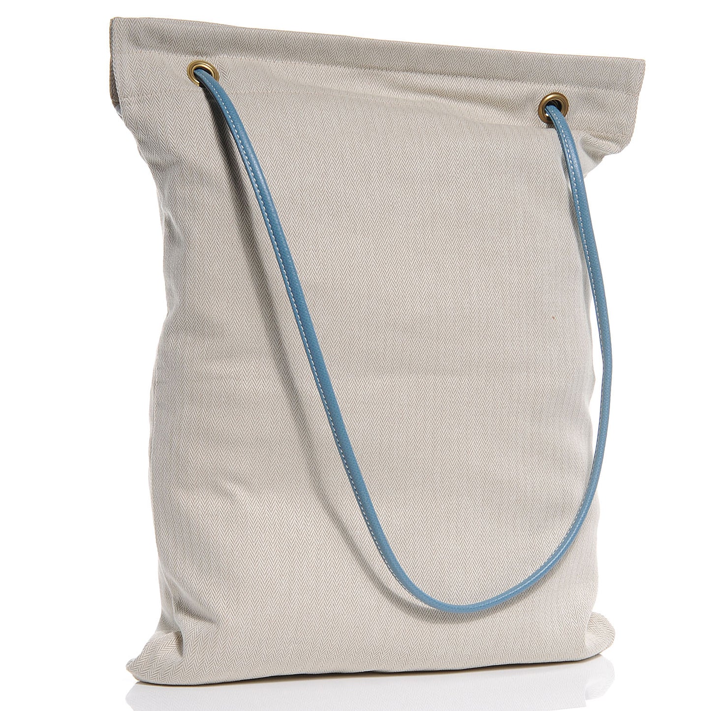 Cotton Aline Large Shoulder Bag Bleu