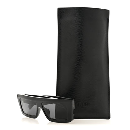Celine Acetate Monochroms Square Sunglasses CL40214U Black 7 of 7
