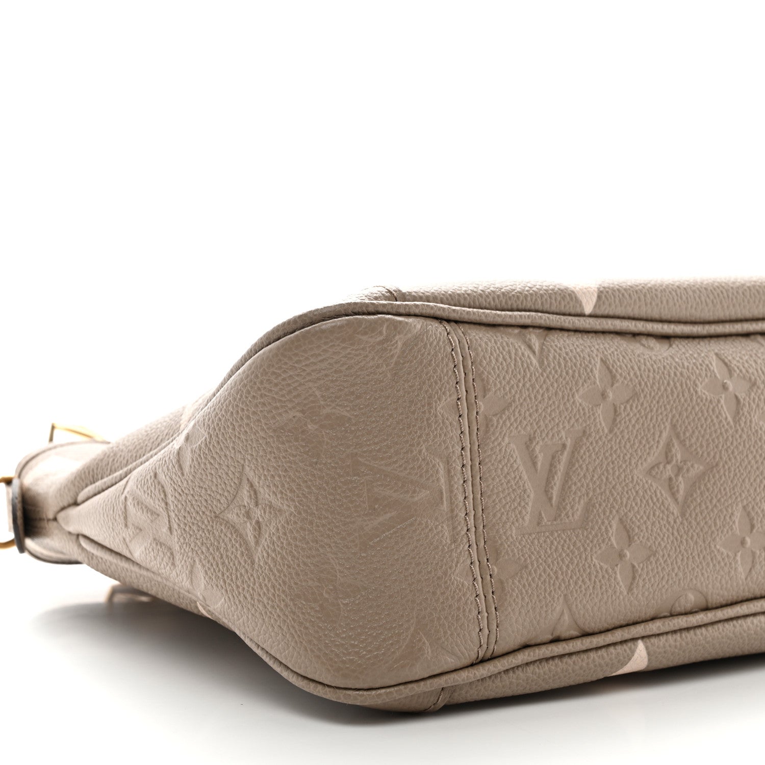 Louis Vuitton Empreinte Monogram Giant Trianon PM Tourterelle Creme 8 of 9