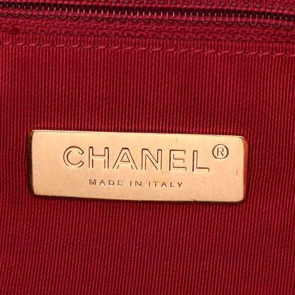 Chanel Goatskin Quilted Maxi Chanel 19 Flap Black 6 of 10