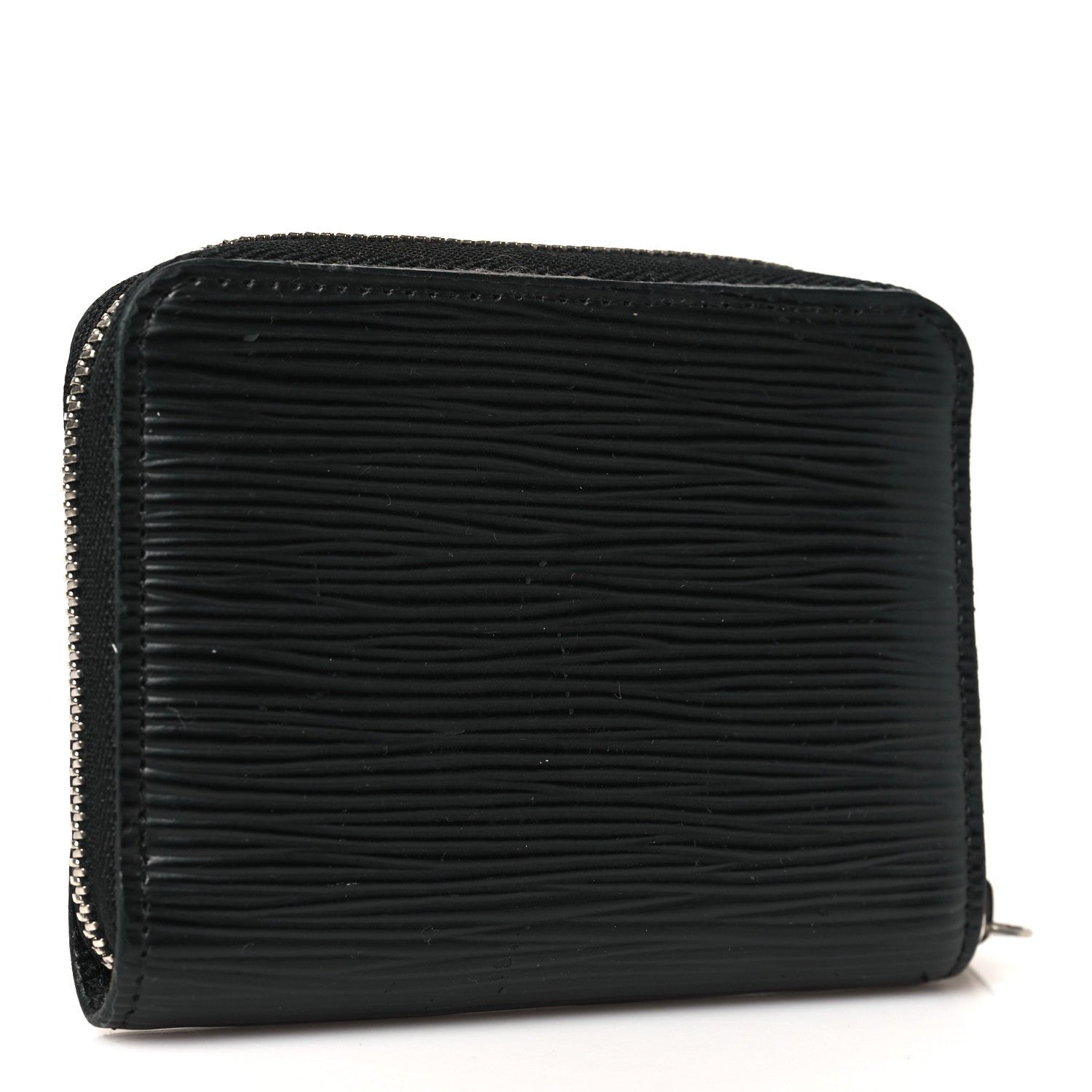 Louis Vuitton Epi Zippy Coin Purse Black 3 of 8