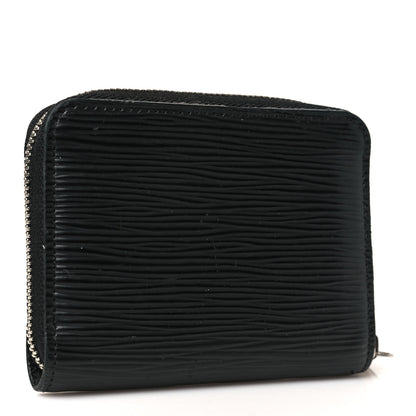 Louis Vuitton Epi Zippy Coin Purse Black 3 of 8