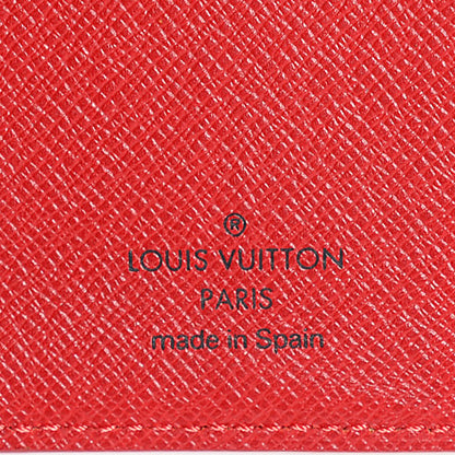 Louis Vuitton Epi Small Ring Agenda Cover Rouge 6 of 7