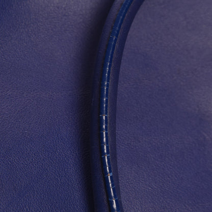 Saint Laurent Calfskin Medium Classic Y Cabas Navy 8 of 12