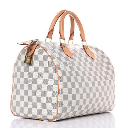 Louis Vuitton Damier Azur Speedy 30 3 of 8
