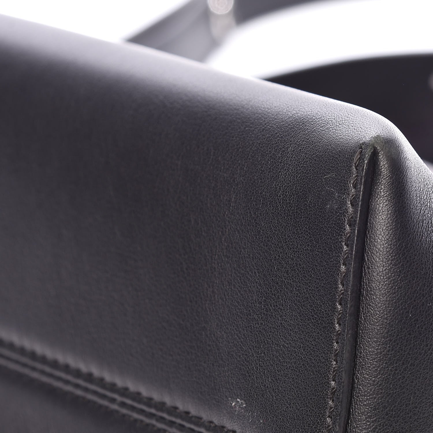 Fendi Vitello Dolce Medium By The Way Boston Bag Black 12 of 14