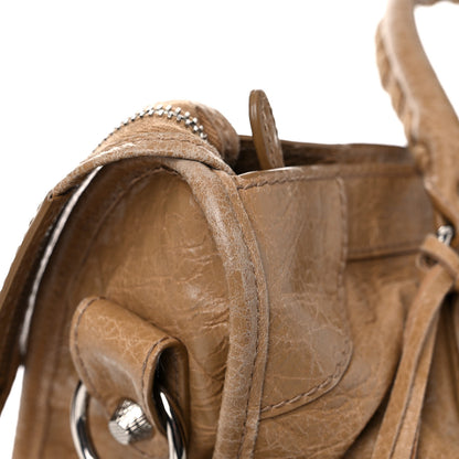 Balenciaga Agneau Giant 12 Silver Hardware City Beige Nougatine 18 of 21