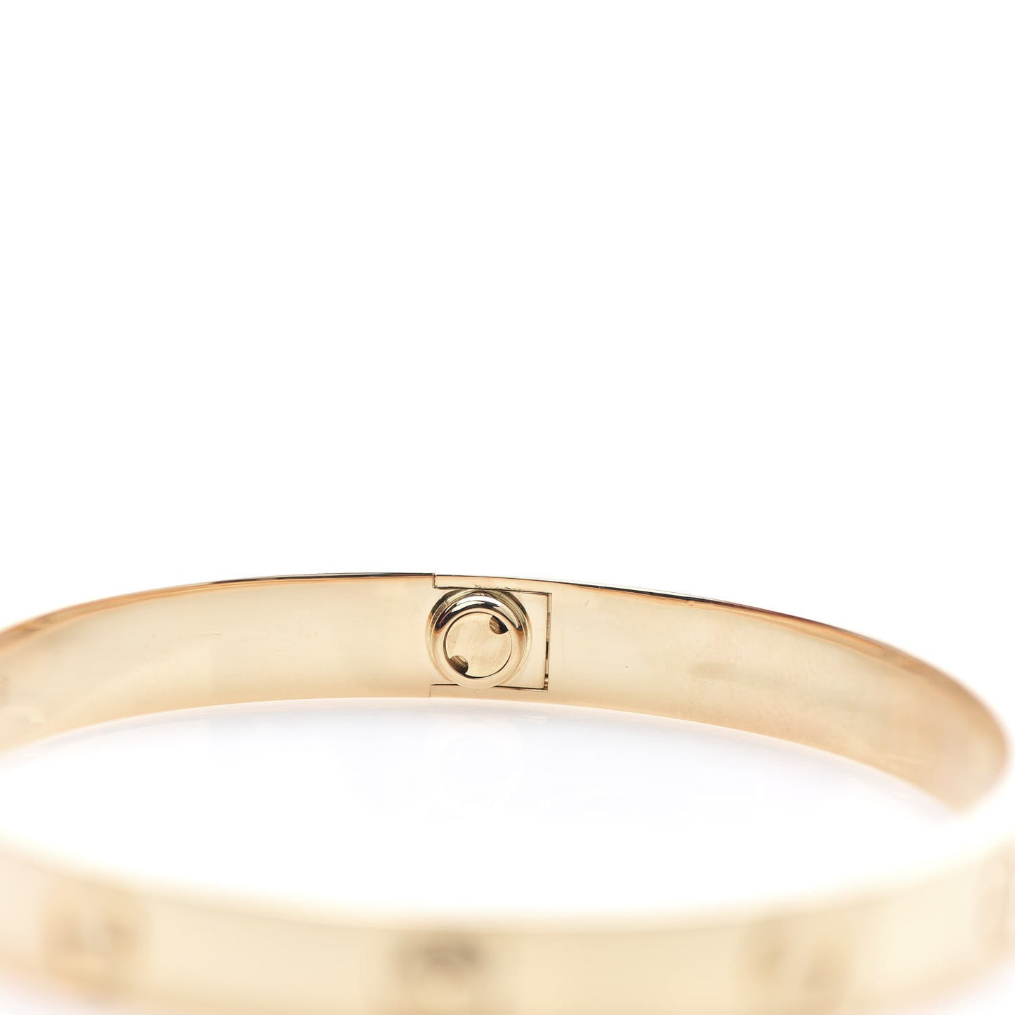 18K Yellow Gold LOVE Bracelet 17