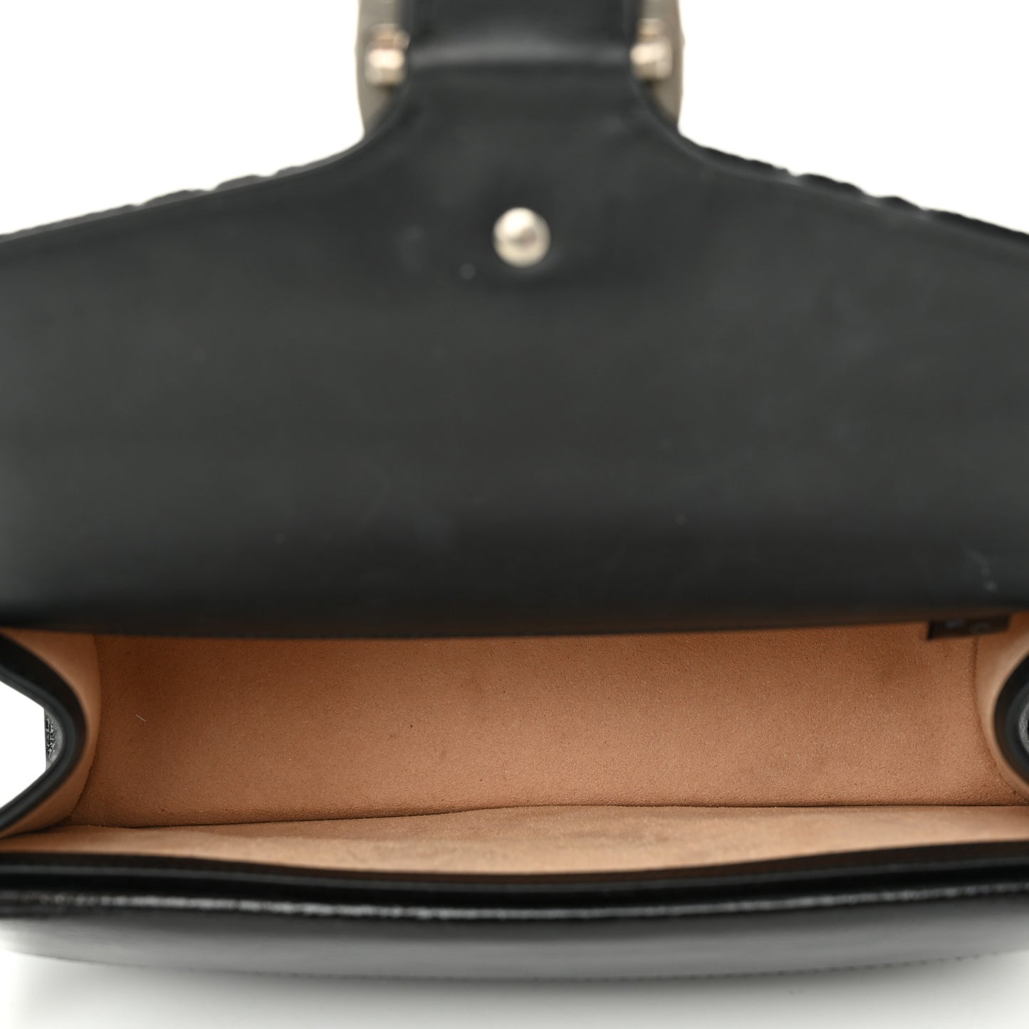 Velvet Skipper Crystal GG Monogram Small Dionysus Shoulder Bag Black Black Diamond