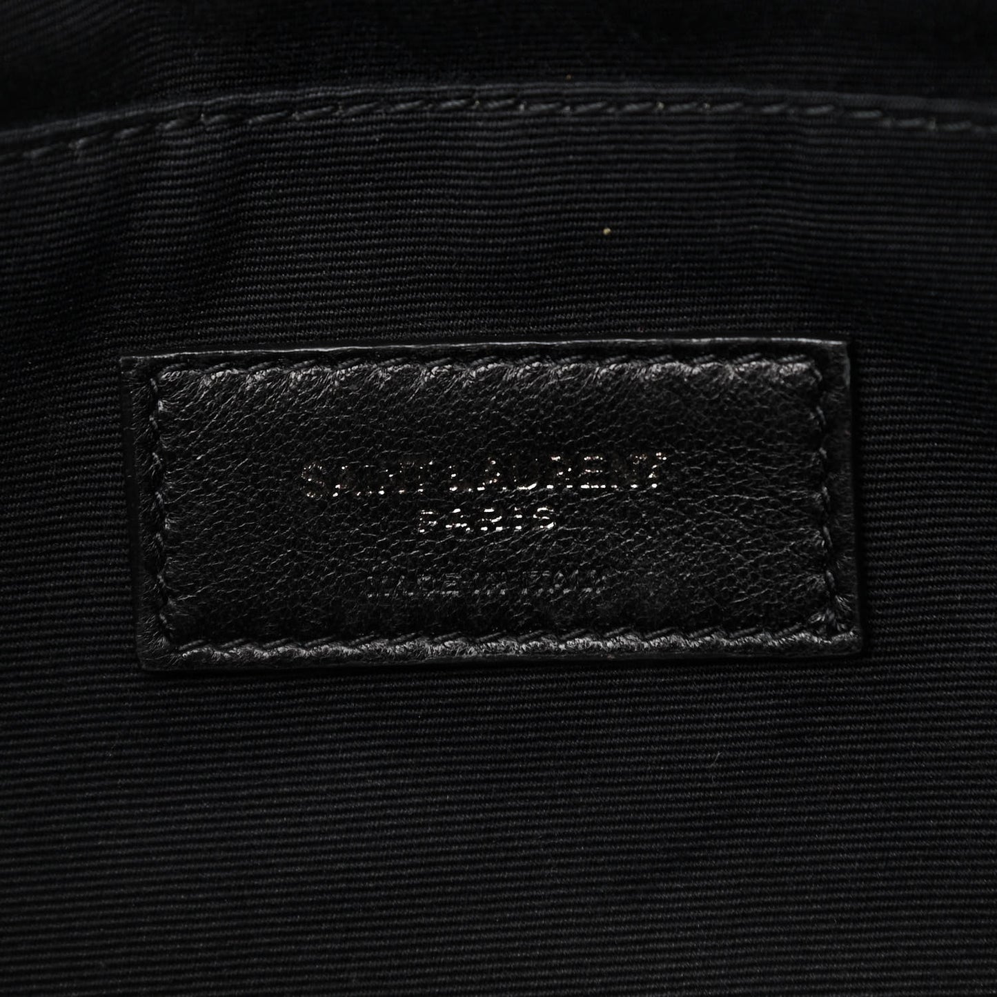 Calfskin Monogram Belt Bag Black