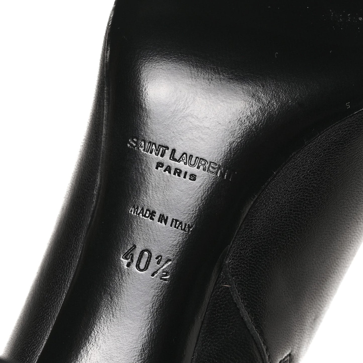 Nappa Vendome Loulou Ankle Zip Boot 40.5 Black