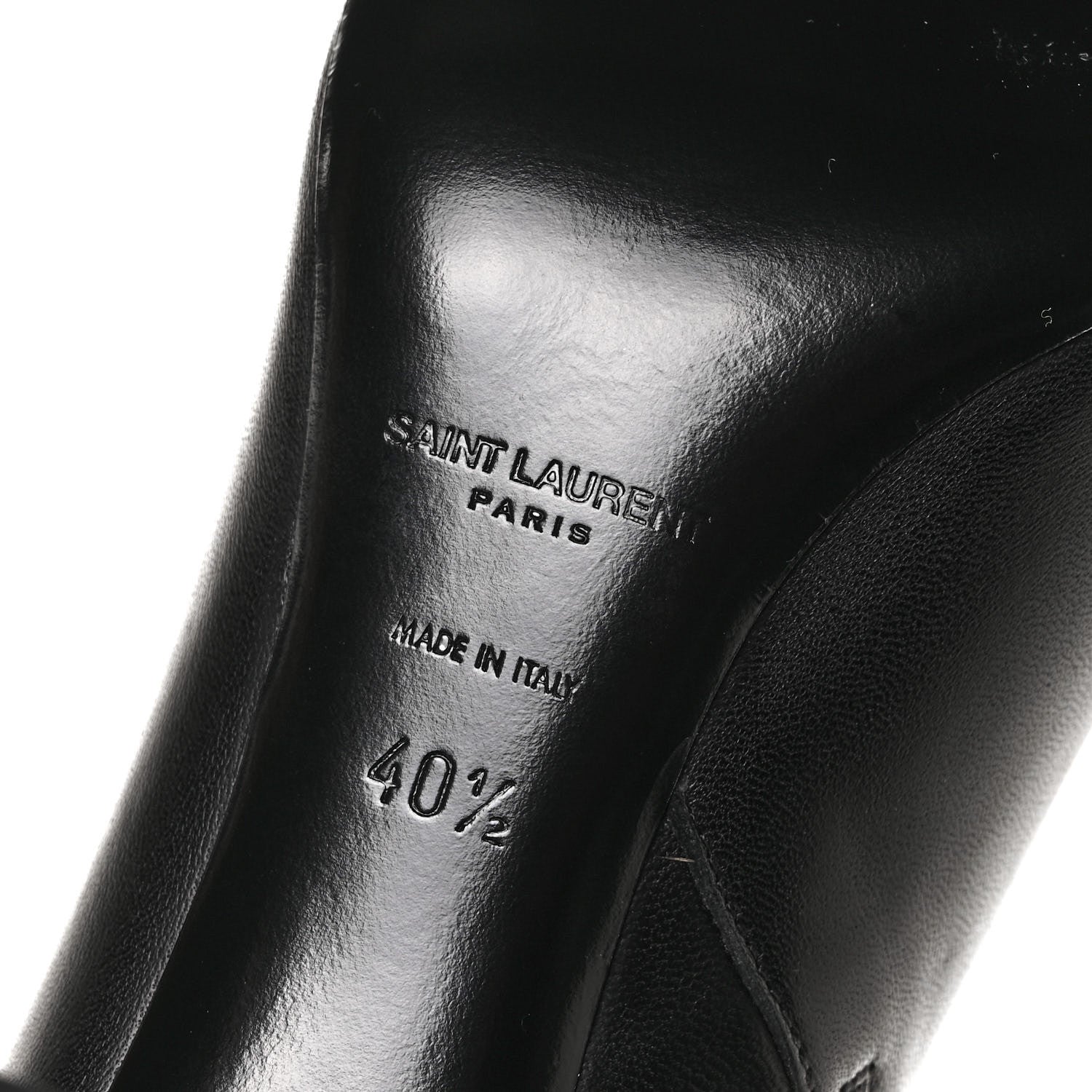 Saint Laurent Nappa Vendome Loulou Ankle Zip Boot 40.5 Black 6 of 7