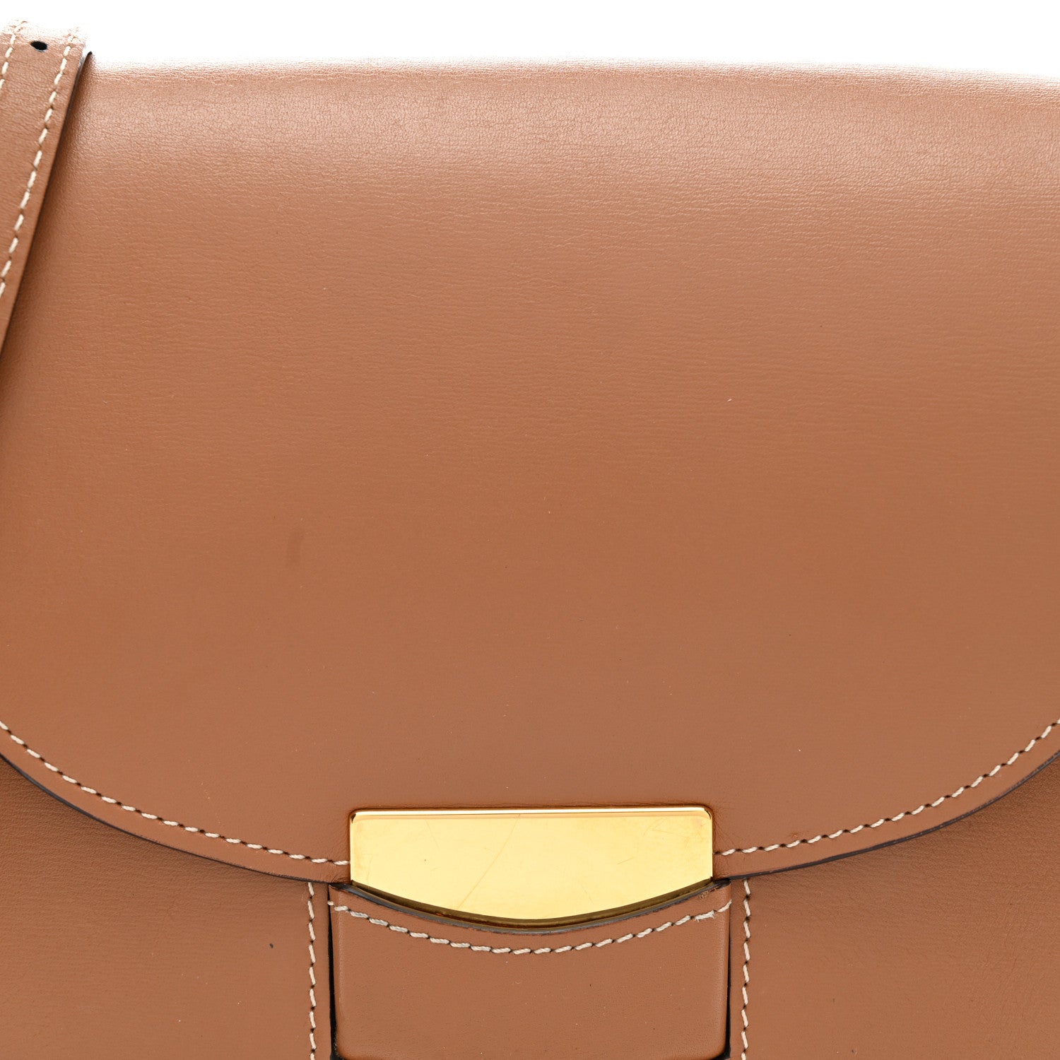 Celine Supersoft Calfskin Small Trotteur Caramel 6 of 10