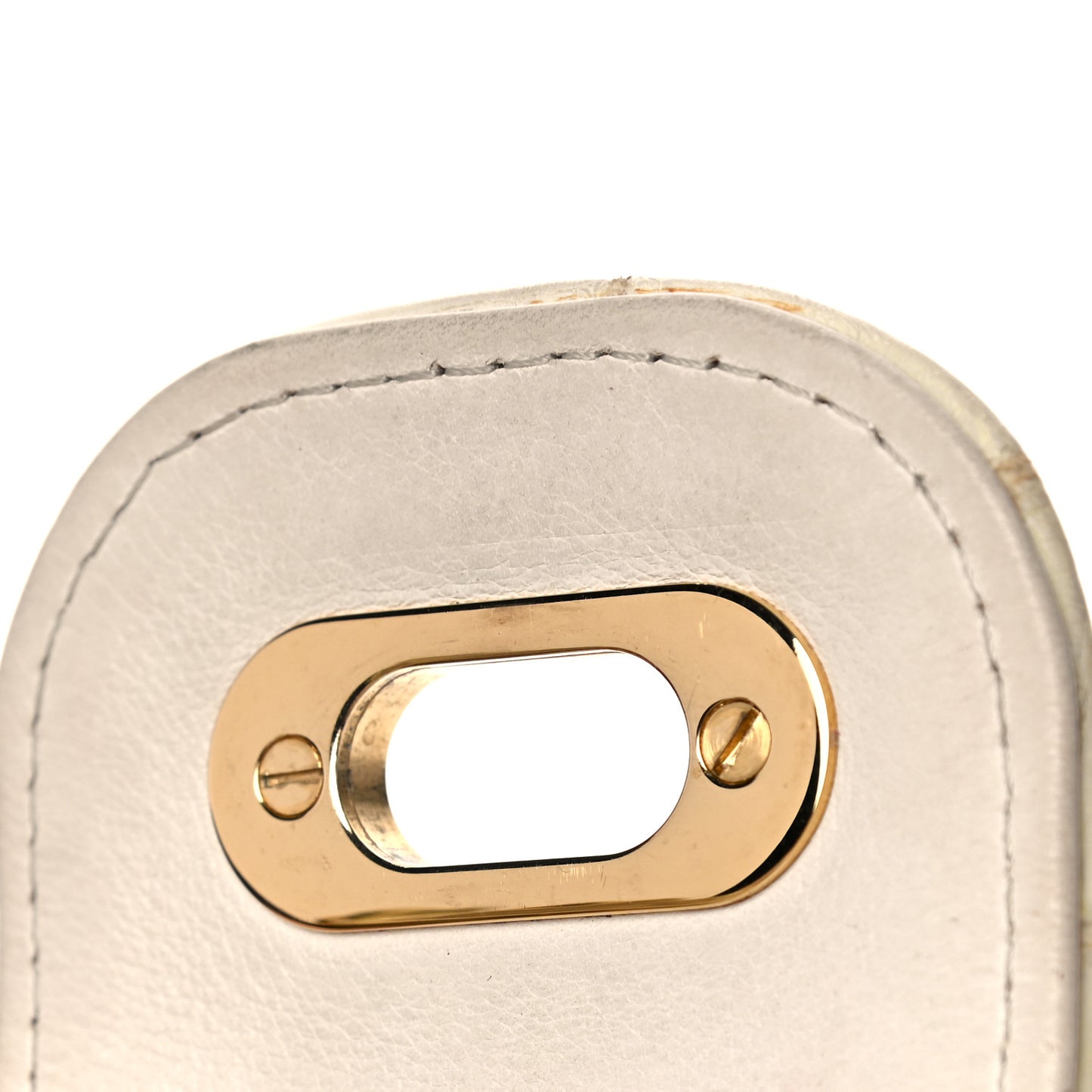 Calfskin Pony Hair Les Extraordinaires Tupelo GM White