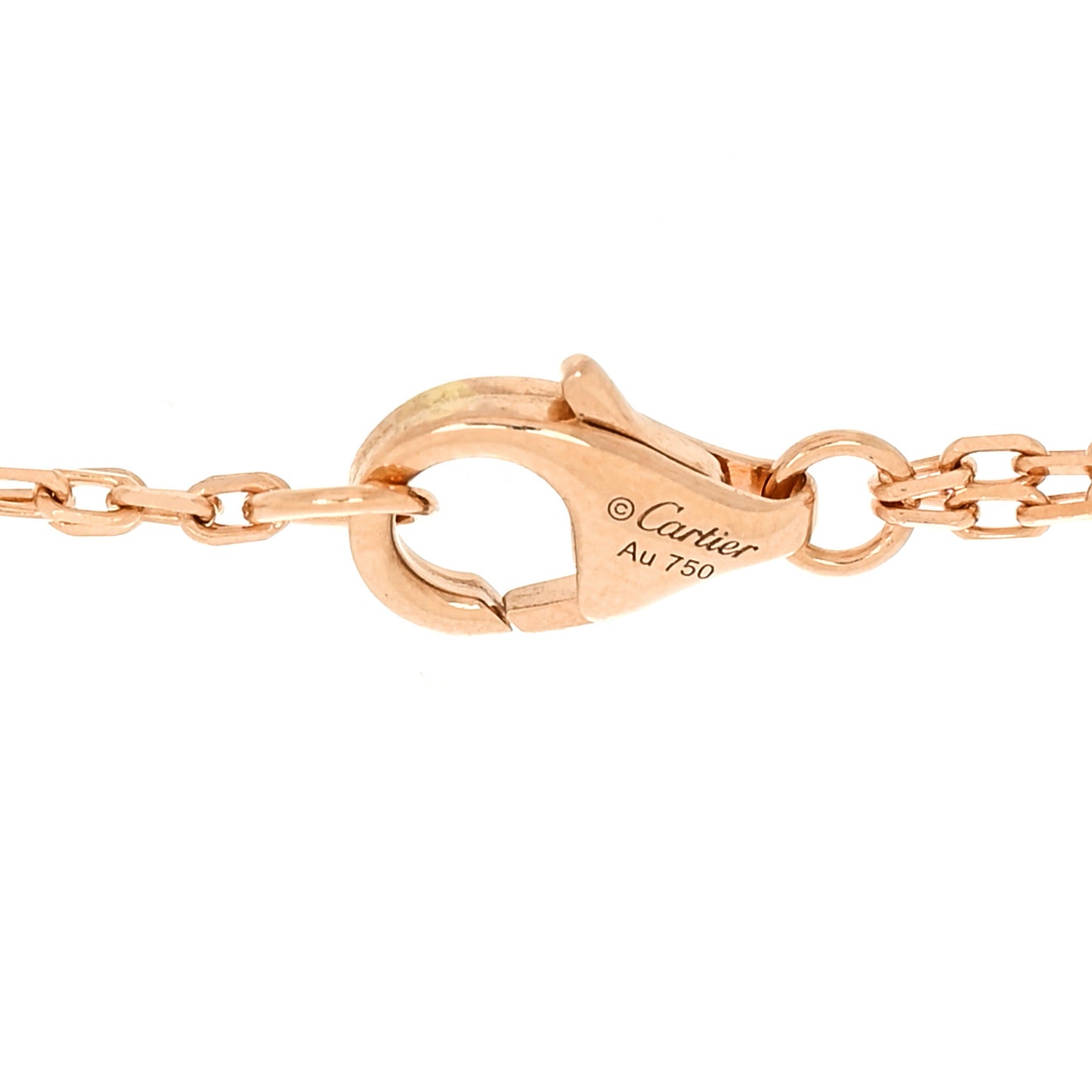 18K Pink Gold Diamond LOVE Bracelet