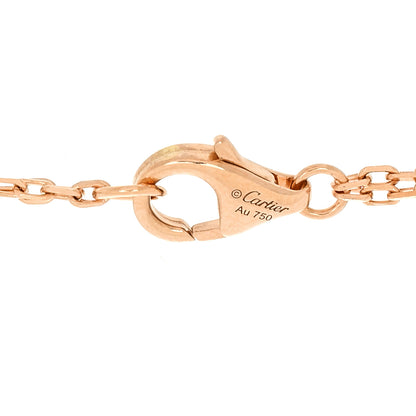 Cartier 18K Pink Gold Diamond LOVE Bracelet 4 of 7