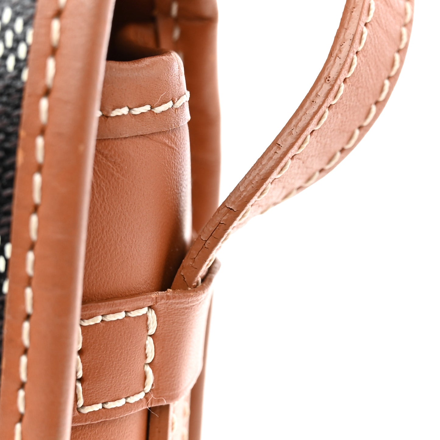 Goyardine Belvedere II PM Messenger Bag Black Gold