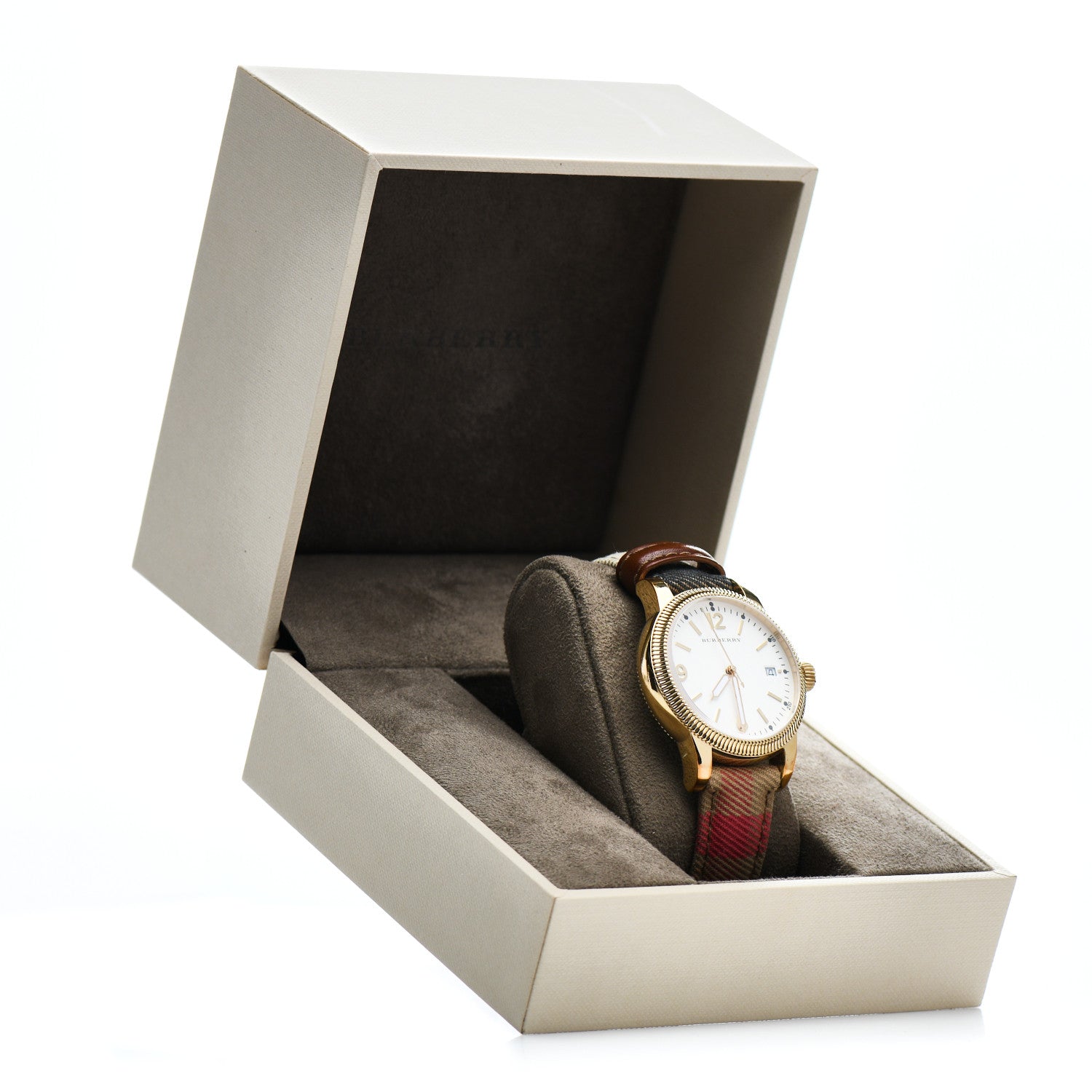 Burberry Stainless Steel Calfskin 38mm Quartz Watch BU7853 5 of 5