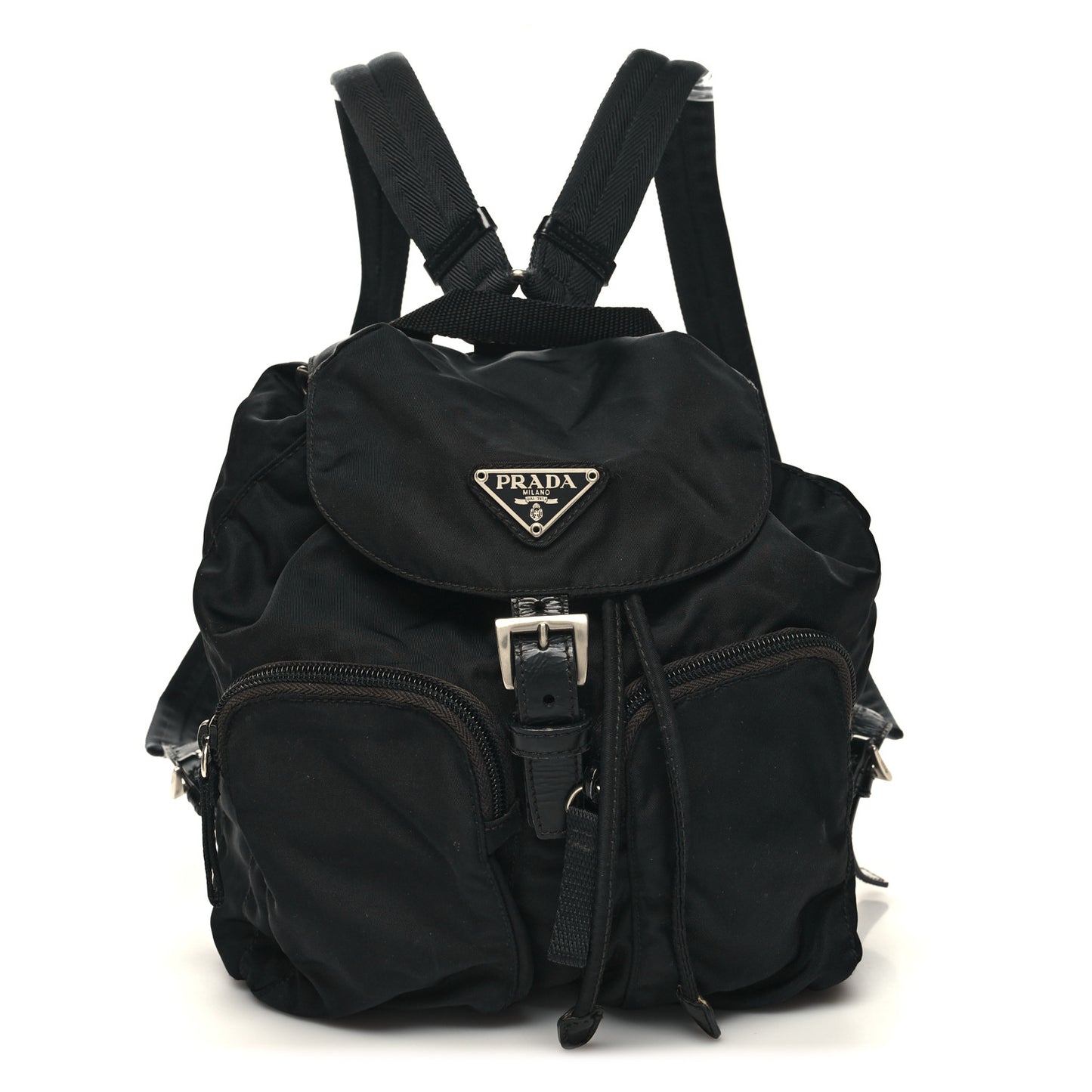 Nylon Vela Small Backpack Black