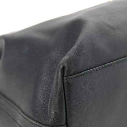 Gucci Calfskin Medium Braided Handle Gifford Tote Black 9 of 14