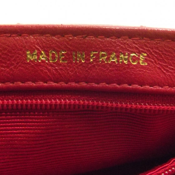 Chanel Lambskin Double Sided Small Flap Red 10 of 13